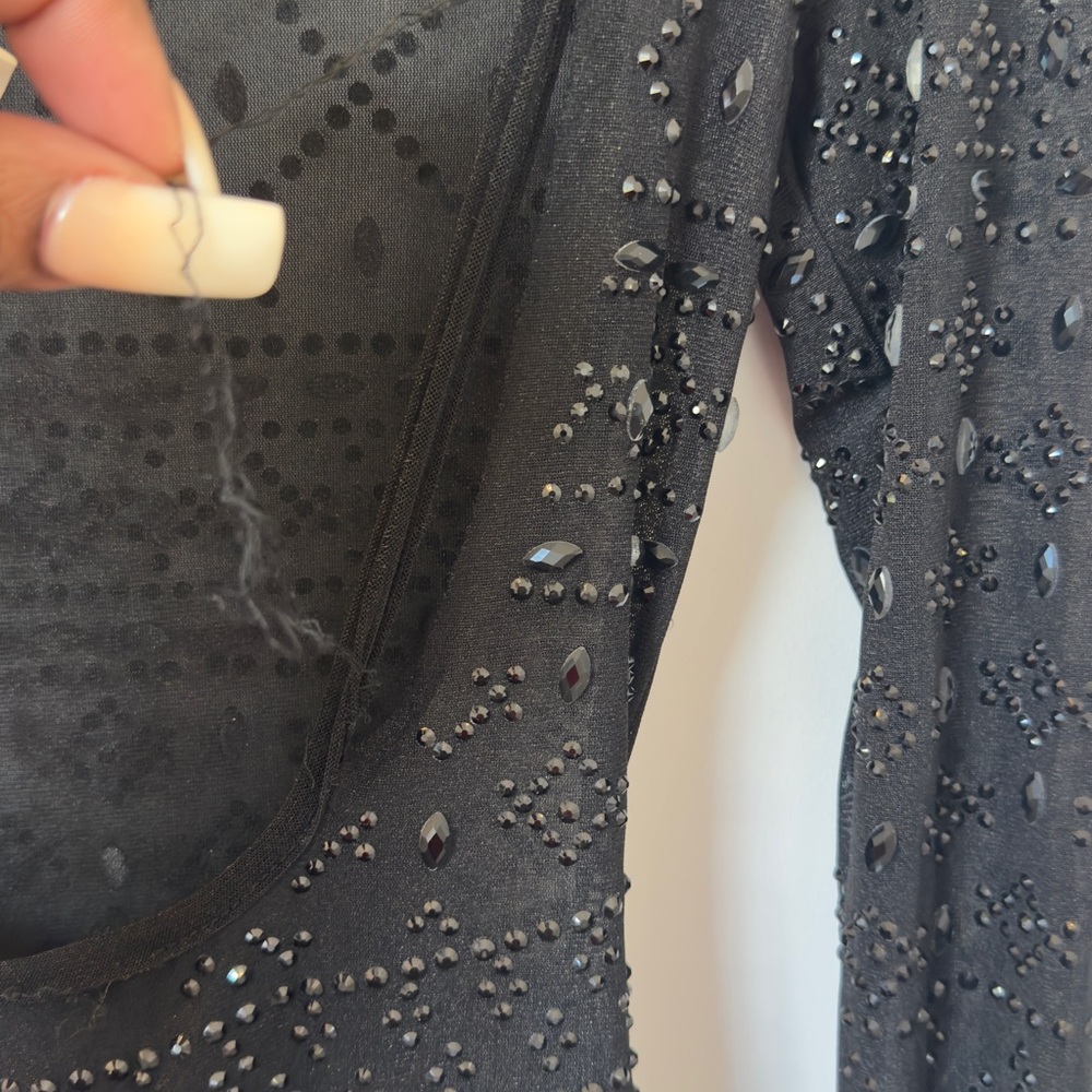 Windsor Black Eyelet Jumpsuit Sophisticated Design
